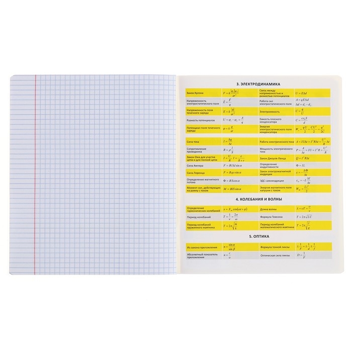Тетрадь предметная ФИЗИКА, 48 листов в клетку, ErichKrause Be Informed, пластиковая обложка, шелкография, блок офсет 100% белизна, инфо-блок Тетрадь предметная ФИЗИКА, 48 листов в клетку, ErichKrause Be Informed, пластиковая обложка, шелкография, блок офсет 100% белизна, инфо-блок
