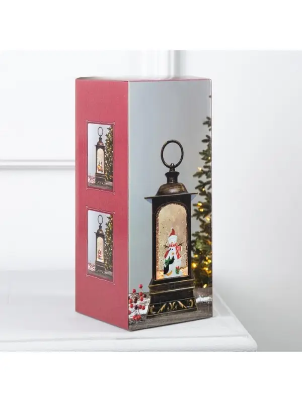 Светодиодная фигура &laquo;Снеговик и пингвин&raquo; 9&times;23&times;9 см, пластик, от батареек ААх3, USB, свечение тёплое белое