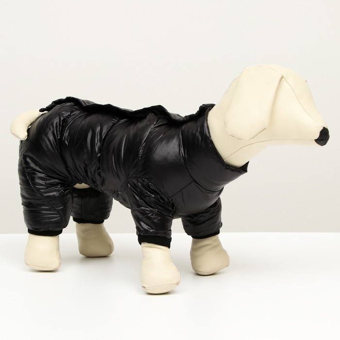 Комбинезон на кнопках, размер 8 (ДС 23 см, ОГ 30, ОШ 22 см), чёрный Комбинезон на кнопках, размер 8 (ДС 23 см, ОГ 30, ОШ 22 см), чёрный