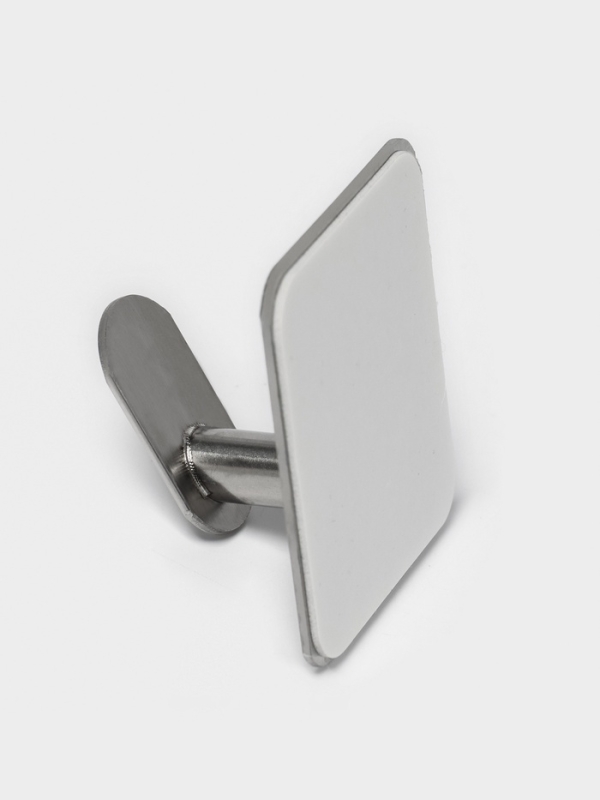 Крючки для ванной настенные 2 шт, цвет хром