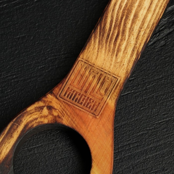 Доска деревянная для подачи шотов Wild Kitchen, 45.5×6.5×6 см, в обжиге, цельный кедр Доска деревянная для подачи шотов Wild Kitchen, 45.5×6.5×6 см, в обжиге, цельный кедр