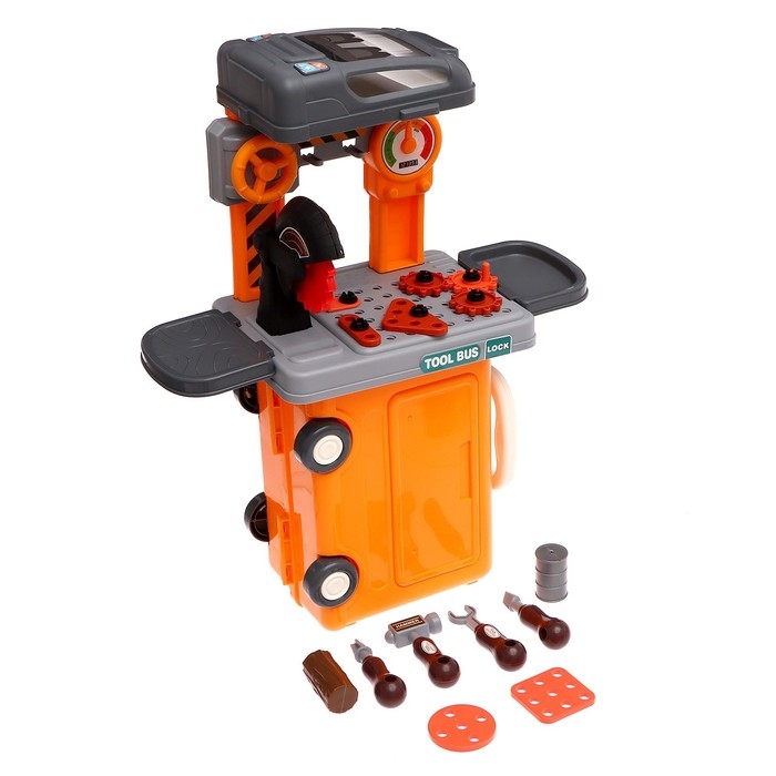 Игровой модуль «Автобус с инструментами», 39 предметов Игровой модуль «Автобус с инструментами», 39 предметов