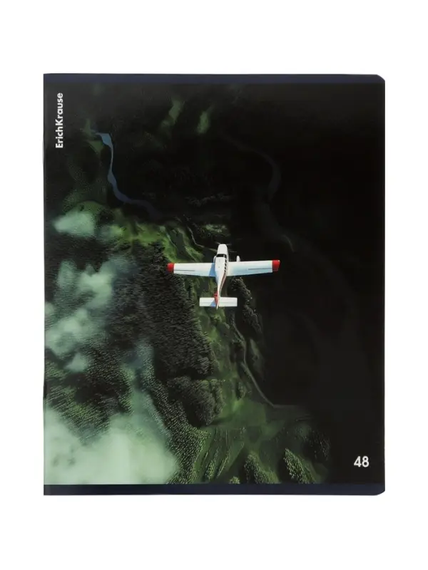 Тетрадь 48 листов в клетку ErichKrause Top View, МИКС