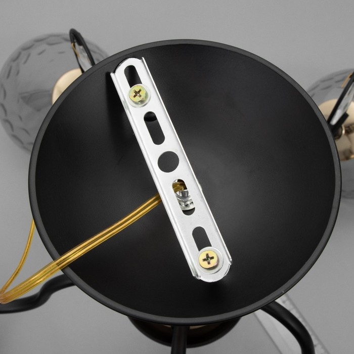 Люстра Люстра "Анабель" 5хЕ27 40Вт черный 65х65х33см BayerLux