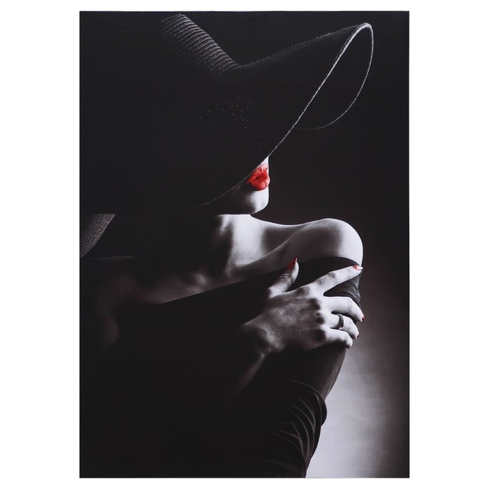 Картина- холст на подрамнике Картина- холст на подрамнике "Дама" 50*70см