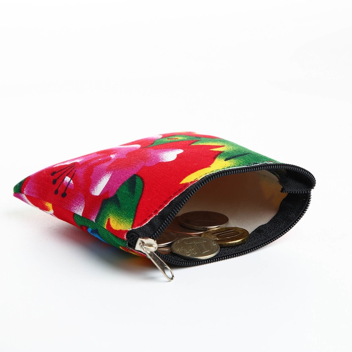 Кошелёк женский на молнии, цвет МИКС Кошелёк женский на молнии, цвет МИКС