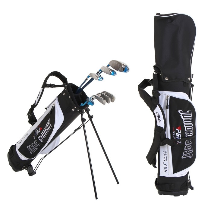 Сумка для гольфа PGM JUNIOR BOYS, детская, 5-12 лет, с подставкой Сумка для гольфа PGM JUNIOR BOYS, детская, 5-12 лет, с подставкой