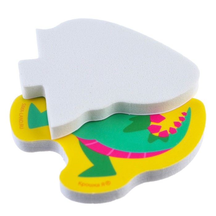 Мягкий пазл для малышей «Динозаврики», 10 пазлов, Крошка Я Мягкий пазл для малышей «Динозаврики», 10 пазлов, Крошка Я