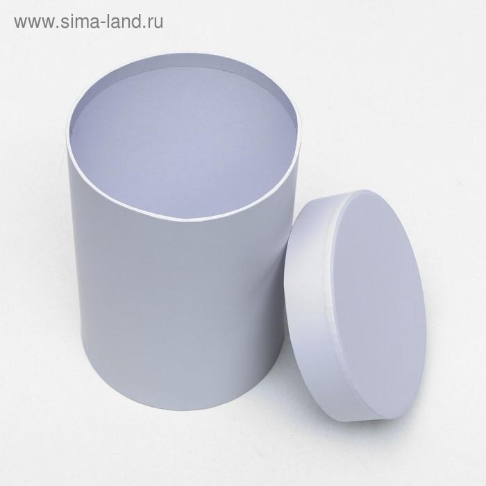 Набор круглых коробок 4 в 1 23 х 23 х 25 - 15 х 15 х 20 см Белый