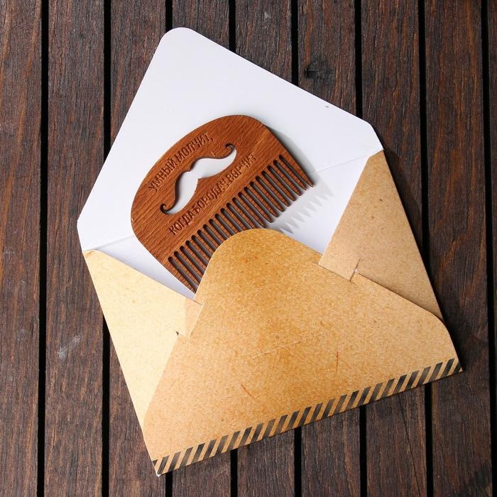 Расческа для бороды «Бородач» Расческа для бороды «Бородач»