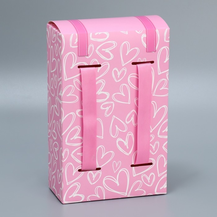 Коробка подарочная формовая, упаковка, «Для тебя», 14 х 22 х 7 см Коробка подарочная формовая, упаковка, «Для тебя», 14 х 22 х 7 см
