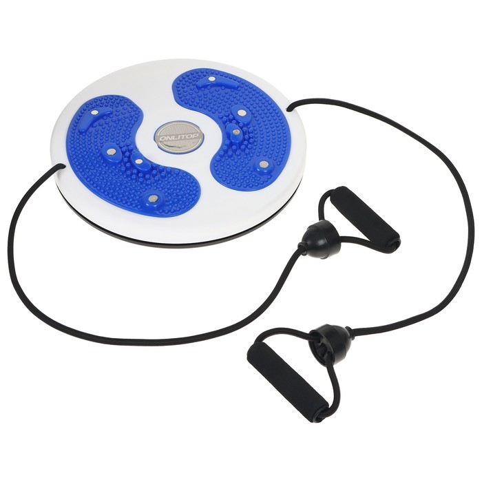 Диск здоровья ONLYTOP, с магнитными вставками, d=28 см, цвета МИКС Диск здоровья ONLYTOP, с магнитными вставками, d=28 см, цвета МИКС