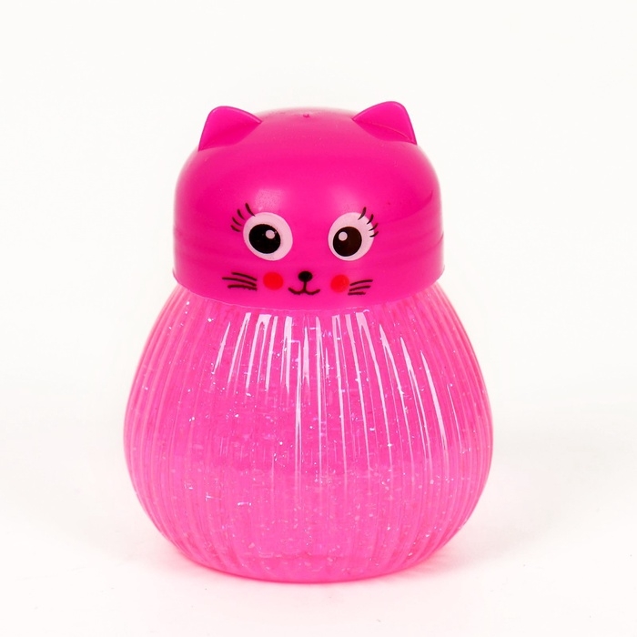 Лизун - слайм &laquo;Киска&raquo;, цвета МИКС