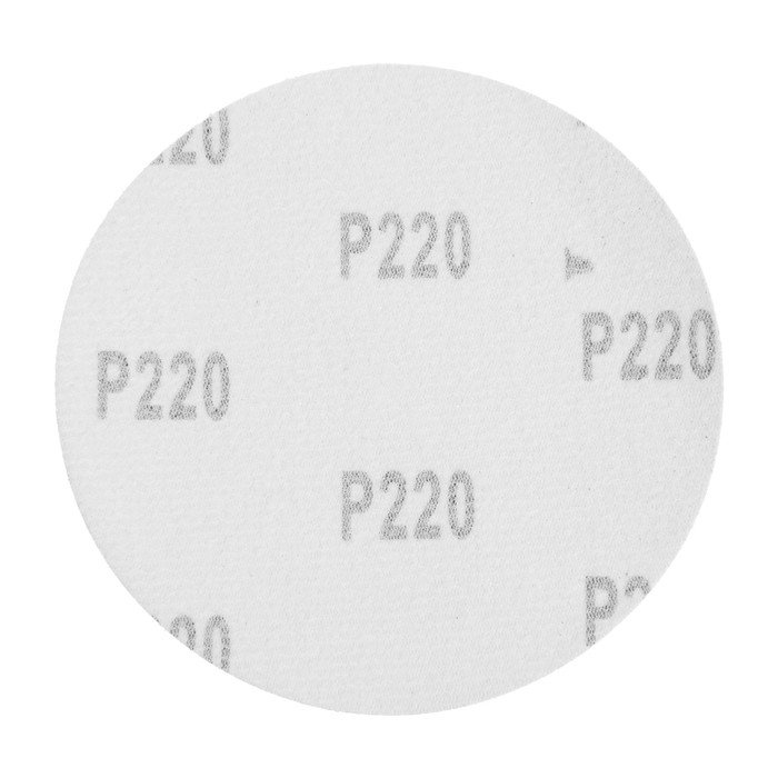 Круг абразивный шлифовальный под Круг абразивный шлифовальный под "липучку" ТУНДРА, 125 мм, Р220, 10 шт.