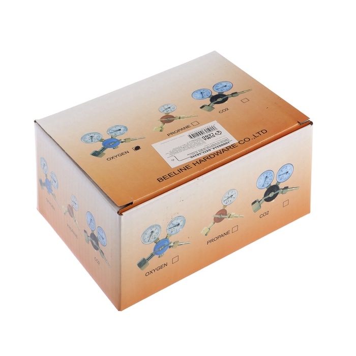 Редуктор кислородный ТУНДРА, 50 м3/ч, рабочее/на входе 1.25/20 МПа, алюминий Редуктор кислородный ТУНДРА, 50 м3/ч, рабочее/на входе 1.25/20 МПа, алюминий