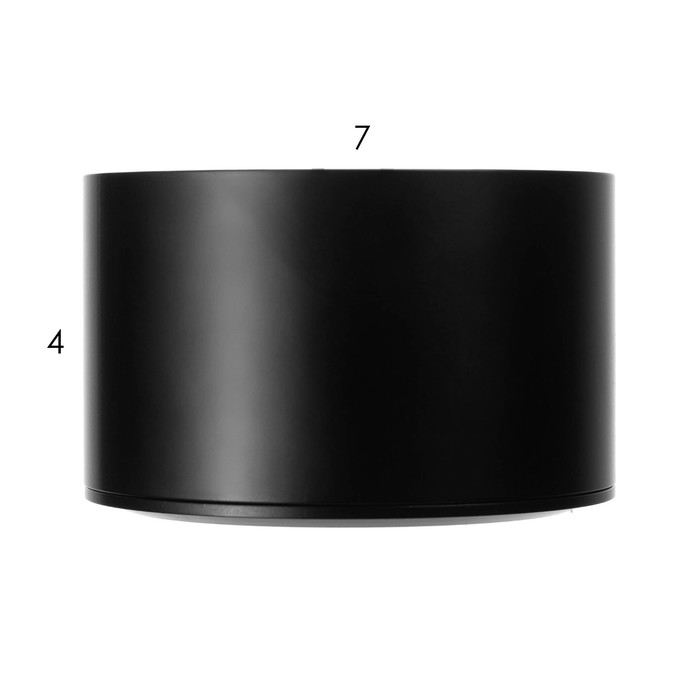 Светильник Светильник "Алми" LED 5Вт 4000К черный 7х7х5 см BayerLux