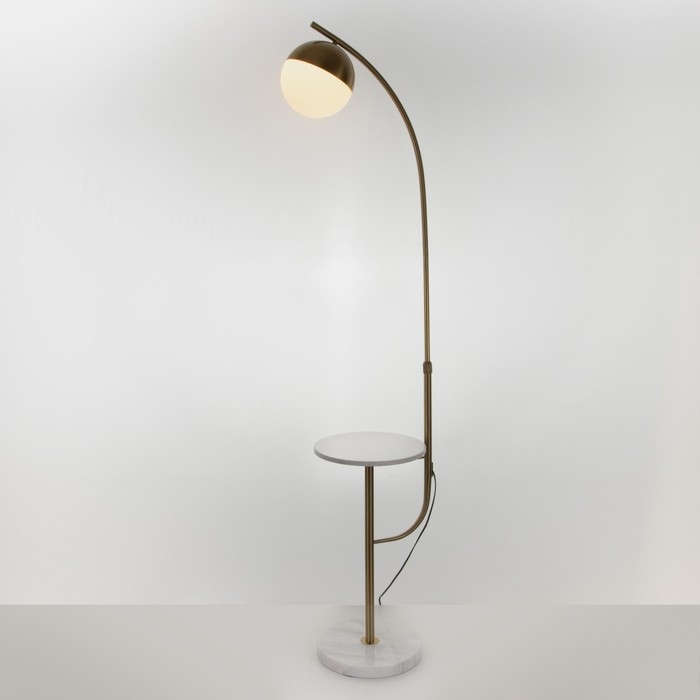 Торшер 19056/1 E27 40Вт медь 35х30х165 см