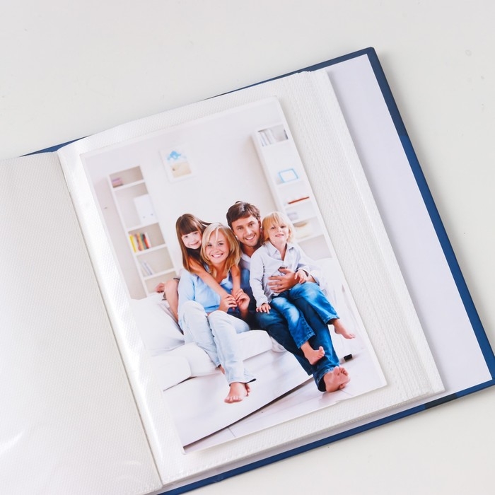 Фотоальбом на 100 фото 10х15 см Фотоальбом на 100 фото 10х15 см "Рыбки" 18х14х5,5 см