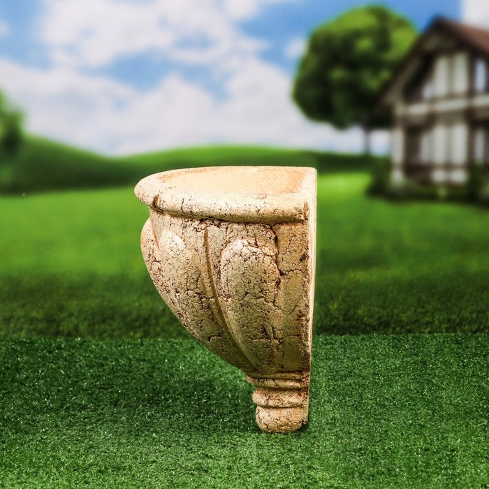 Подвесное кашпо  Подвесное кашпо "Кора" настенное, 24х38см