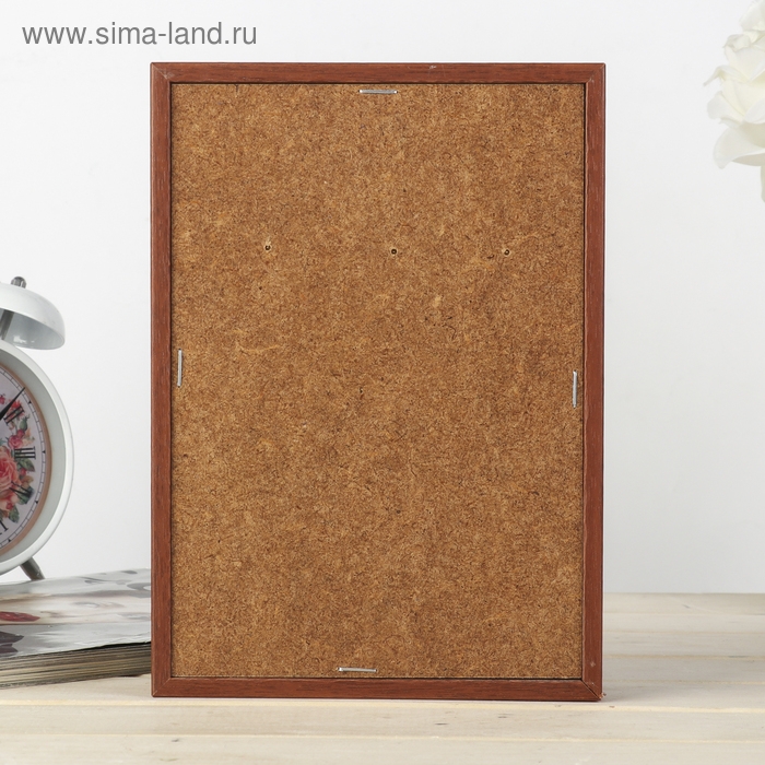 Ключница Ключница "Москва" орех 15х21см