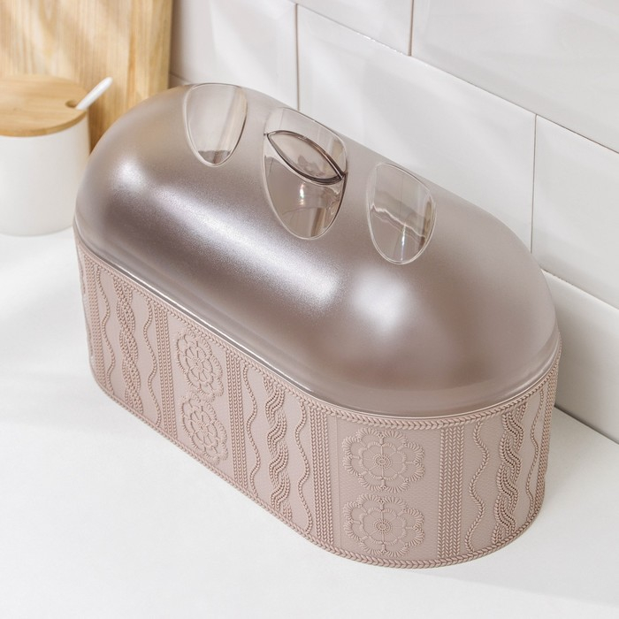 Хлебница «Меланж», цвет бежевый