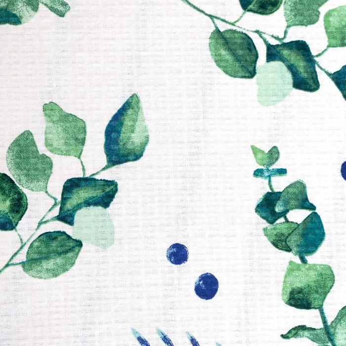 Простыня для бани «Эвкалипт» 150х180±5 см, 100% хлопок, вафельное полотно, 160 гр/м2 Простыня для бани «Эвкалипт» 150х180±5 см, 100% хлопок, вафельное полотно, 160 гр/м2