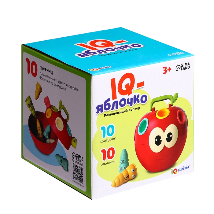 Развивающий сортер «IQ-яблочко» Развивающий сортер «IQ-яблочко»