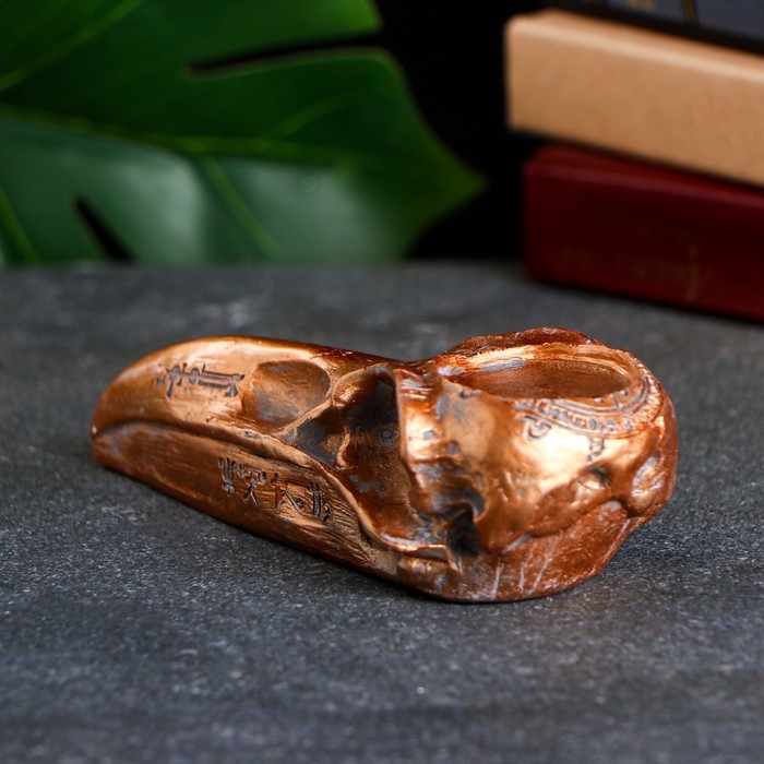 Подсвечник Подсвечник "Клюв магический" бронза, 16х7х4см