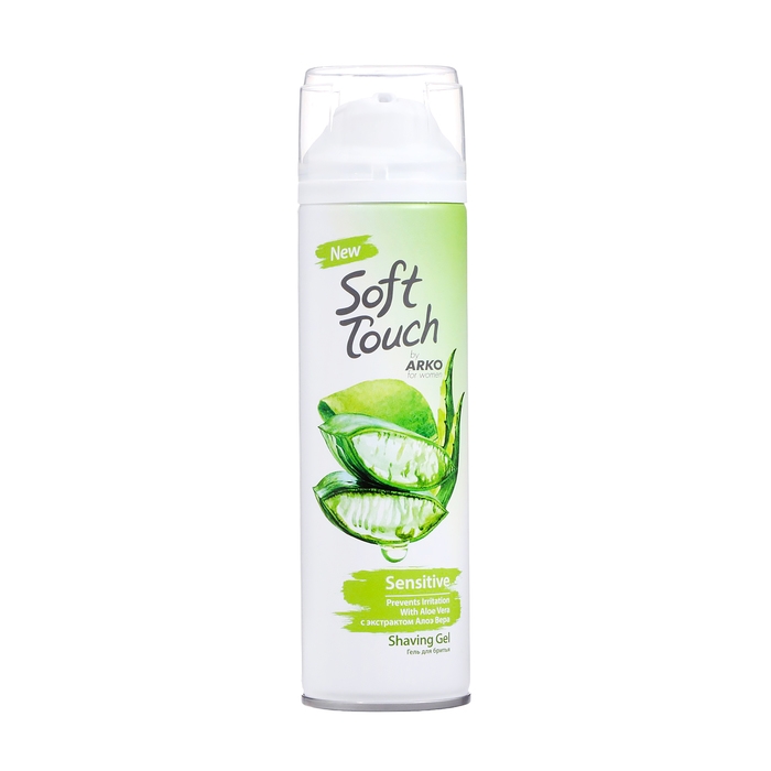 Гель для бритья Arko Women Soft Touch Sensitive Skin, 200 мл Гель для бритья Arko Women Soft Touch Sensitive Skin, 200 мл