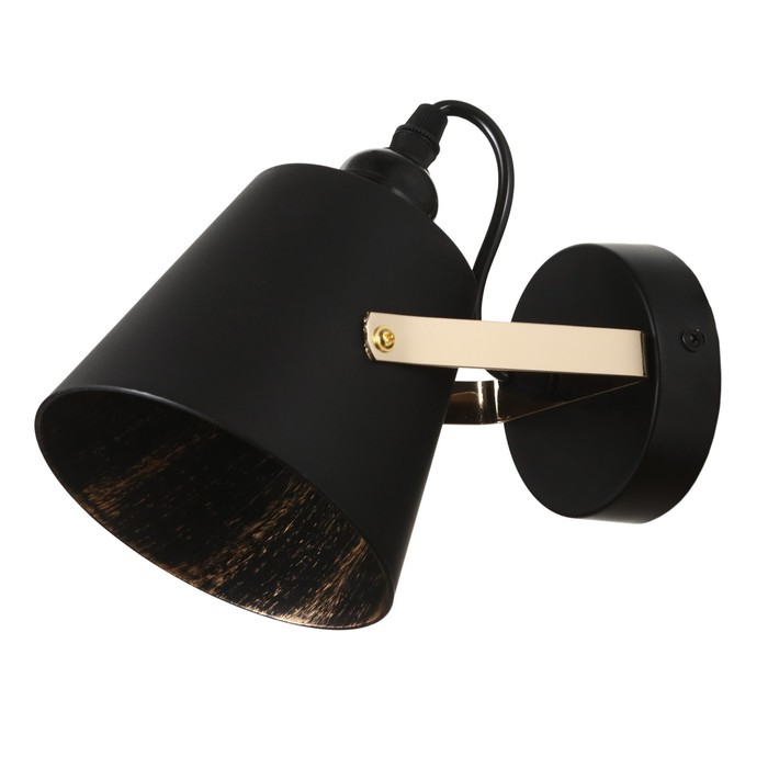 Светильник Конт 1х25Вт Е27 черный 15х12х22см Светильник Конт 1х25Вт Е27 черный 15х12х22см