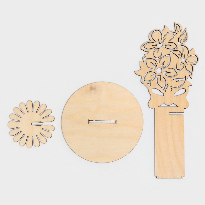 Салфетница деревянная «Букет с бантом», 25×13×13 см Салфетница деревянная «Букет с бантом», 25×13×13 см