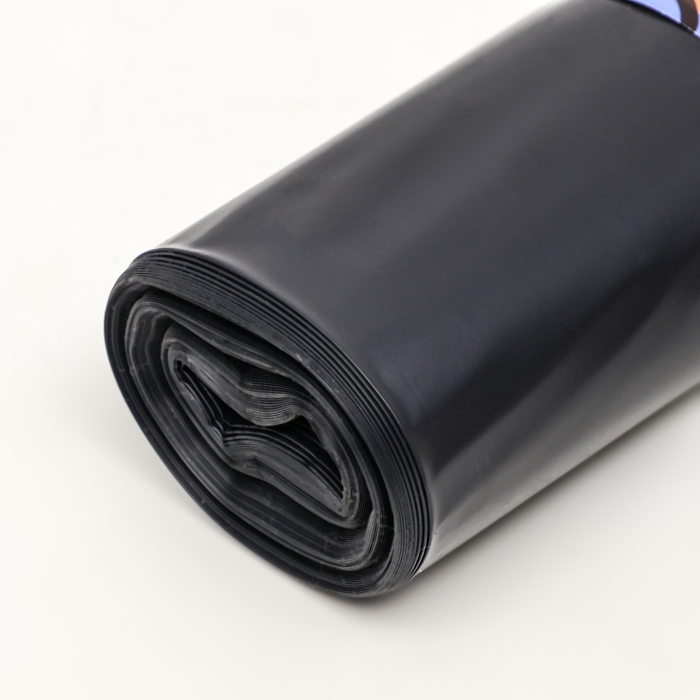Мешки для мусора в рулоне  Мешки для мусора в рулоне "UpakLand" 120 л, черные, ПВД, толщина 40 мкм,10 шт, 70 х 120 см