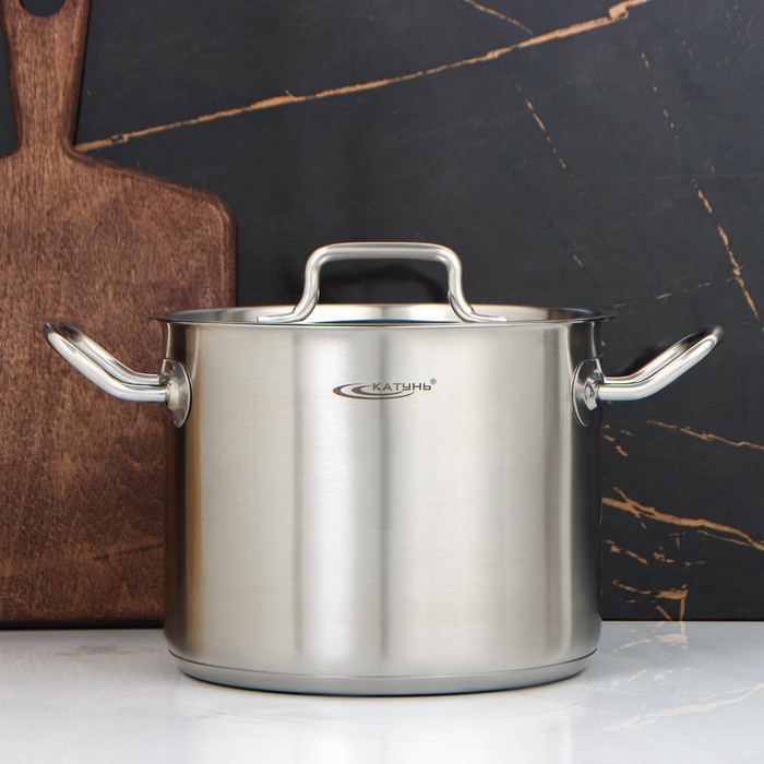 Кастрюля «Общепит», 5 л, d=20 см, h=16 см, капсульное дно, индукция Кастрюля «Общепит», 5 л, d=20 см, h=16 см, капсульное дно, индукция