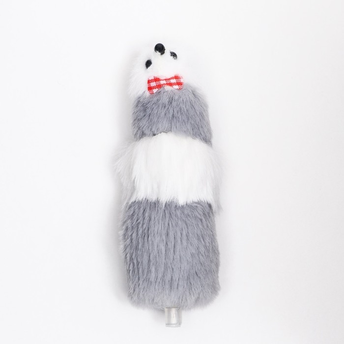 Мышь из искусственного меха, до 13 см, серая Мышь из искусственного меха, до 13 см, серая