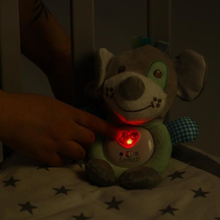 Развивающая игрушка - ночник «Собачка», музыкальная, 21 см Развивающая игрушка - ночник «Собачка», музыкальная, 21 см