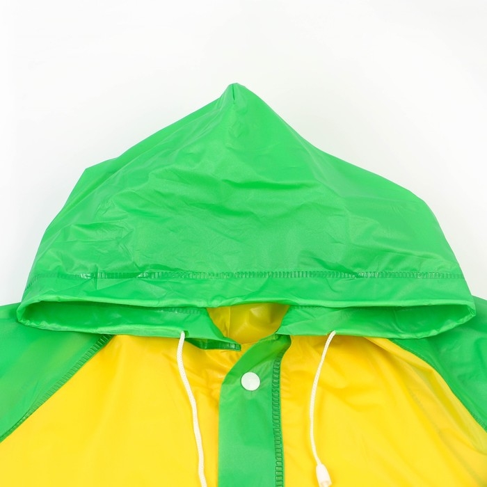 Дождевик детский, размер M, 100-110 см, Синий трактор Дождевик детский, размер M, 100-110 см, Синий трактор