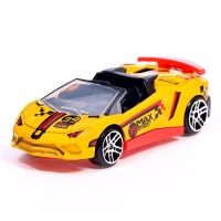 Машинка детская металлическая Hot Cars, маленькая, 1:64, МИКС