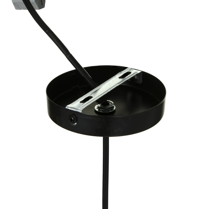 Светильник BayerLux 2467/1BK E27 40Вт черный 25х25х25-125 см