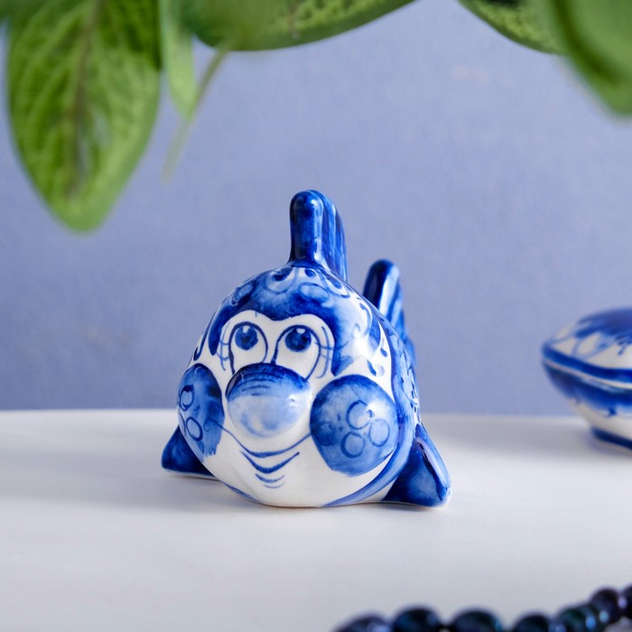 Сувенир «Рыбка», 8 см, гжель Сувенир «Рыбка», 8 см, гжель
