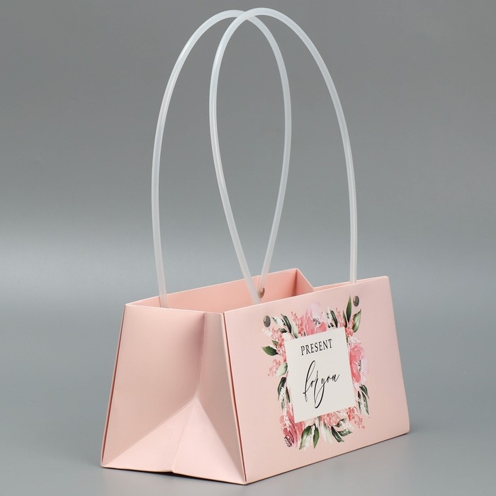 Пакет для цветов For you dear , 24 х 12 х 12 см Пакет для цветов For you dear , 24 х 12 х 12 см