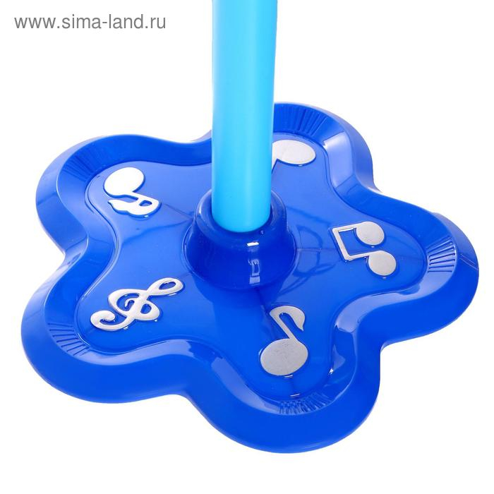 Микрофон «Волшебная музыка», цвет голубой Микрофон «Волшебная музыка», цвет голубой