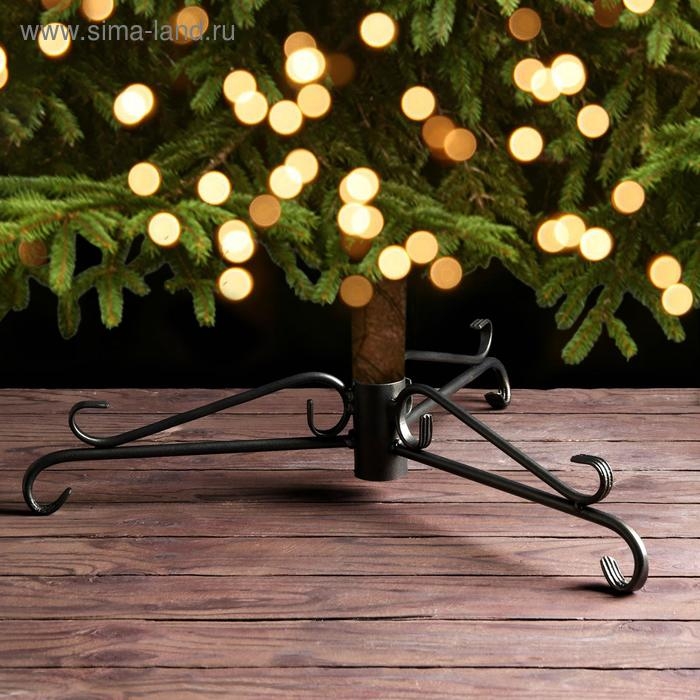 Подставка под ёлку витая, d=4 см, цвет МИКС Подставка под ёлку витая, d=4 см, цвет МИКС