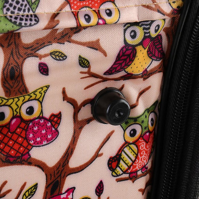 Сумка - переноска для животных  Сумка - переноска для животных "Совы", размер S, 37,5 х 17 х 22 см