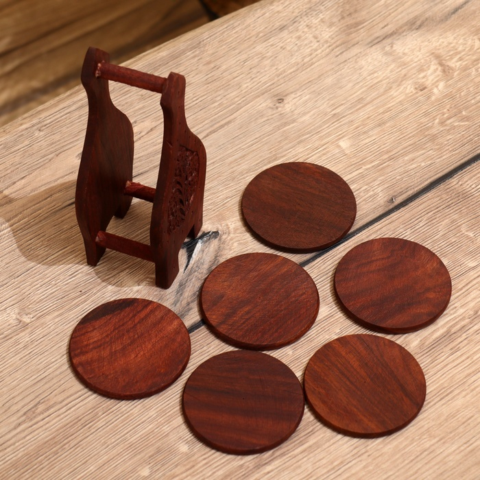 Подставки под горячее  Подставки под горячее "Удача" (набор 6 штук)7.5*5*17 см