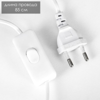 Светильник "Призраки" LED белый 11х9,5х15 см RISALUX