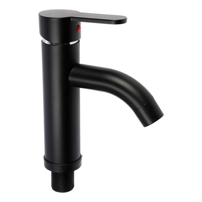 Смеситель для раковины ZEIN Z3653, однорычажный, высота излива 8 см, ABS-пластик, черный Смеситель для раковины ZEIN Z3653, однорычажный, высота излива 8 см, ABS-пластик, черный