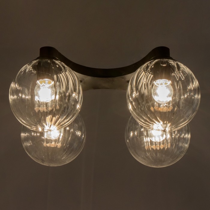 Люстра 2795/4 E27 40Вт черный 50х50х20 см BayerLux Люстра 2795/4 E27 40Вт черный 50х50х20 см BayerLux