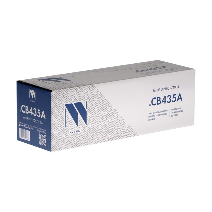 Картридж NV PRINT CB435A для HP LaserJet P1005/P1006 (1500k), черный Картридж NV PRINT CB435A для HP LaserJet P1005/P1006 (1500k), черный
