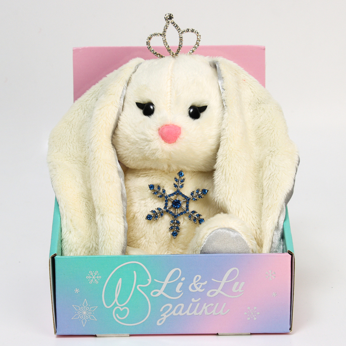 Новогодняя мягкая игрушка «Милая Li», заяц, 25 см, на новый год