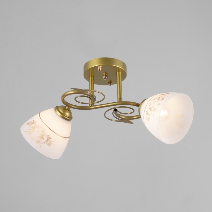 Люстра Люстра "Элора" 2хЕ27 40Вт золото 48х26 см